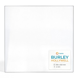 Burley HOLLYWELL Glass - Rectangular Panel for Wood Burning Stove