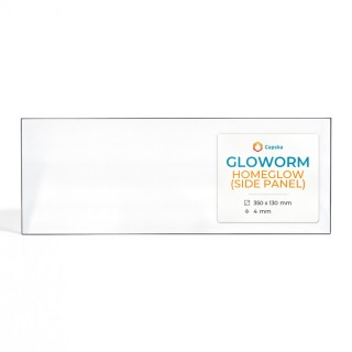 Vetro Gloworm HOMEGLOW (SIDE PANEL) - Vetro Rettangolo per stufa a legna