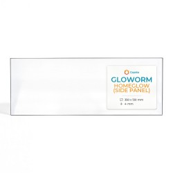 Vitre Gloworm HOMEGLOW (SIDE PANEL) - Verre Rectangle pour poêle à bois