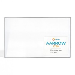 Vitre Aarrow I750 - Verre Rectangle pour poêle à bois