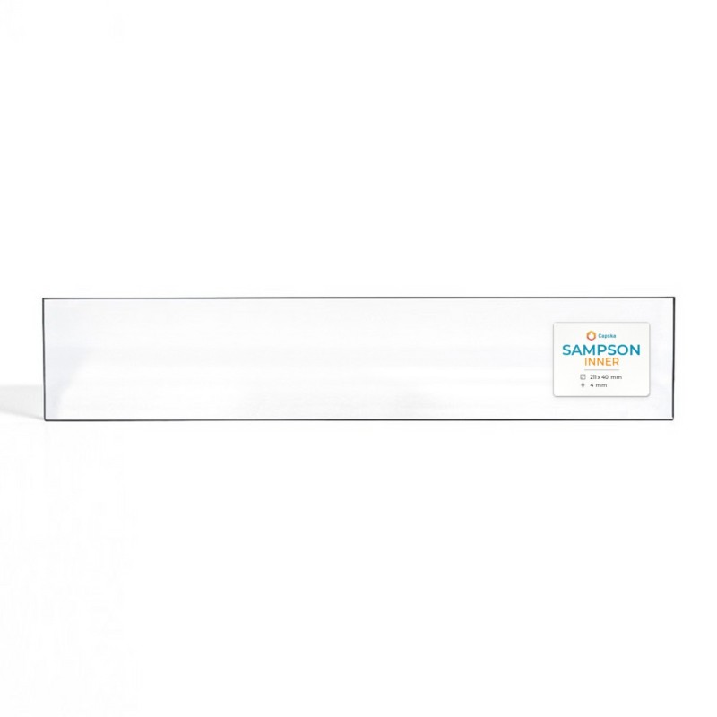 Vitre Sampson INNER - Verre Rectangle pour poêle à bois