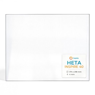 Vetro Heta INSPIRE 40 - Vetro Rettangolo per stufa a legna