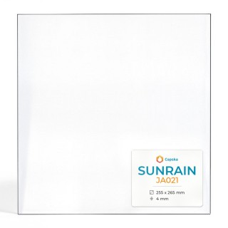 Sunrain JA021 Glas - Rechteck Kaminglas für Kaminofen