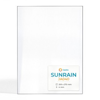 Sunrain JA040 Glass - Rectangular Panel for Wood Burning Stove