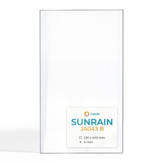 Sunrain JA043 B Glas - Rechteck Kaminglas für Kaminofen
