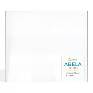 Vitre Abela JUNO - Verre Rectangle pour poêle à bois