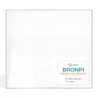 Bronpi KENIA 45 VISION Glass Panel - Fireplace Insert Accessory