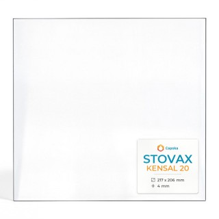Stovax KENSAL 20 Glass - Rectangular Panel for Wood Burning Stove