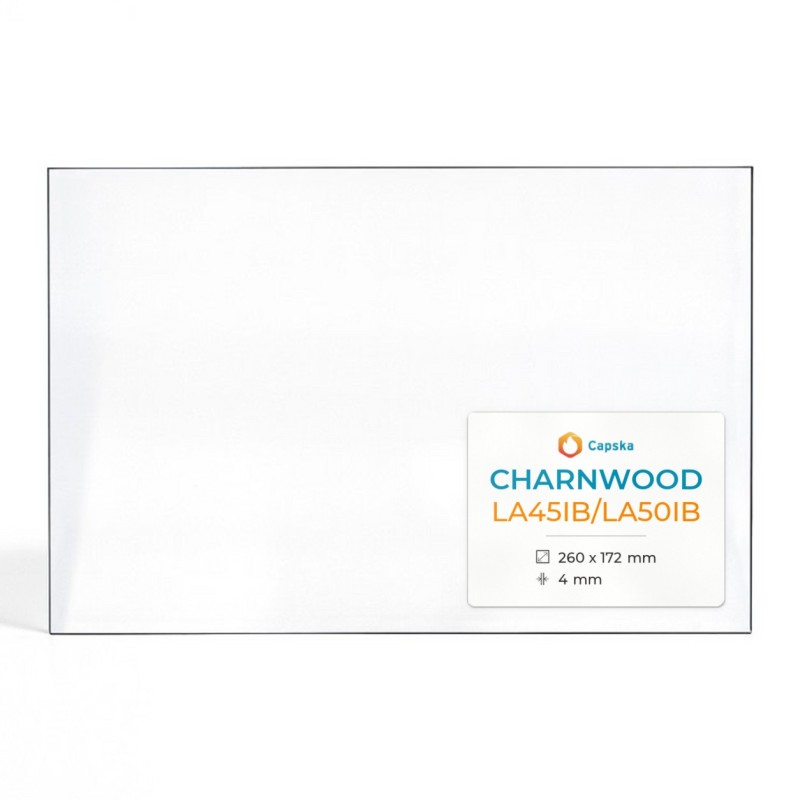 Charnwood LA45IB/LA50IB Glass Panel for Wood Burning Stove