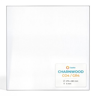 Charnwood CO4 / GR4 Glas - Rechteck Kaminglas für Kaminofen