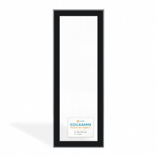 Edilkamin RADA Air Tight C Glass - Rectangular Screen-printed Glass Panel