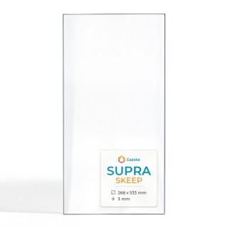 Supra SKEEP Glas - Rechteck Kaminglas für Kaminofen