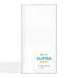 Supra SKEEP Glas - Rechteck Kaminglas für Kaminofen