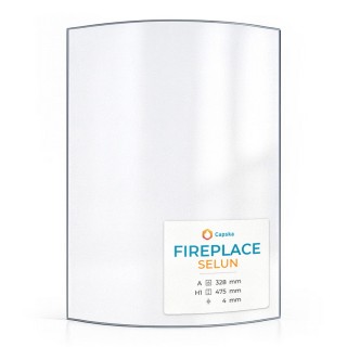 Kaminglas SELUN Glas - FirePlace - hitzebeständig bis 760°
