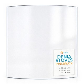 Vitre Denia Stoves INNSBRUCK - Verre ROBAX NightFlame®