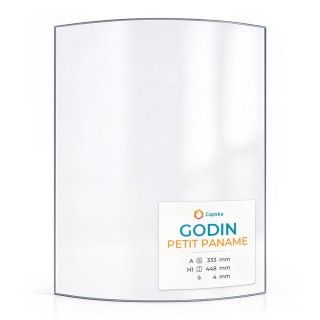 Godin PETIT PANAME Glass - Curved Intelligent Glass with Light-Dark Effect