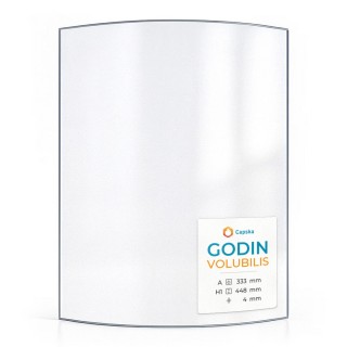 Godin VOLUBILIS Glass - Curved Intelligent Glass Panel