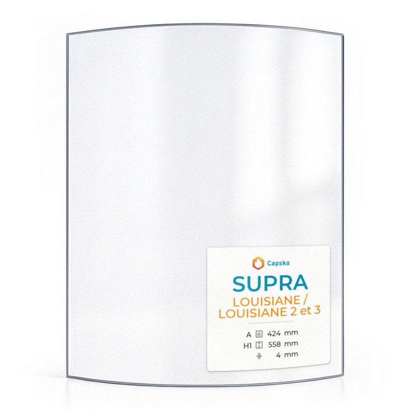 Supra LOUISIANE Glas - Halbtransparentes ROBAX NightFlame® Glas