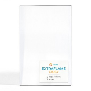 Vitre Extraflame GIUSY - Verre Rectangle pour poêle à bois