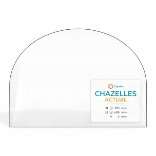 Chazelles ACTUAL Glas - Kaminglas für Kaminofen