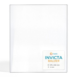 Vitre Invicta BALDER - Verre Rectangle pour poêle à granulés
