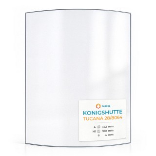 Glas für Konigshutte TUCANA 28/8064 - Hochwertiges Keramikglas - Capska