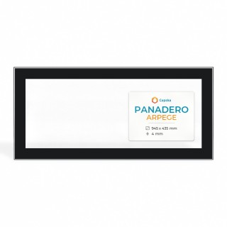 Glas für Kaminofen Panadero ARPEGE - Hochwertiges Keramikglas - Capska
