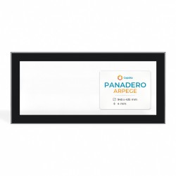 Vitre Panadero ARPEGE - Verre Rectangle Sérigraphié pour poêle à bois