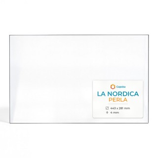 Wood Burning Stove glass for La Nordica Perla - High quality ceramic glass - Capska