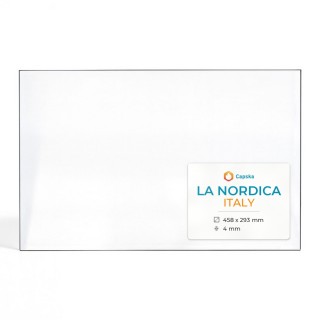 Wood-Burning Stove glass for La Nordica Italy - High quality ceramic glass - Capska