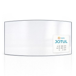 Vitre Jotul I80 MINI PANORAMA - Verre Courbe pour insert