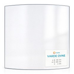 Vitre Varde Ovne LINE 22 - Verre Courbe pour poêle à bois