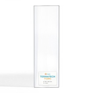 Glas für Kaminofen Termatech TT23RG (Innenscheibe) - Hochwertiges Keramikglas - Capska