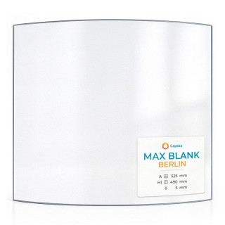 Glas für Kaminofen Max Blank BERLIN - Hochwertiges Keramikglas - Capska