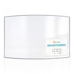 Vetro Skantherm FLUVIUS - Vetro Curvo per stufa a legna