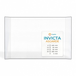 Invicta ASGARDE Glass - Prismatic Panel for Wood Burning Stove