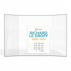 Vitre Richard Le Droff 4500 / 4501 - Verre Prismatique pour insert