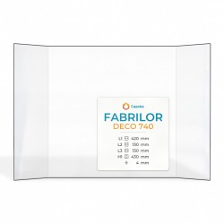 Vitre Fabrilor DECO 740 - Verre Prismatique pour insert
