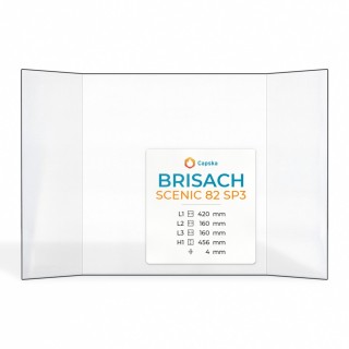 Vetro Brisach SCENIC 82 SP3 - Vetro Prismatico per caminetti