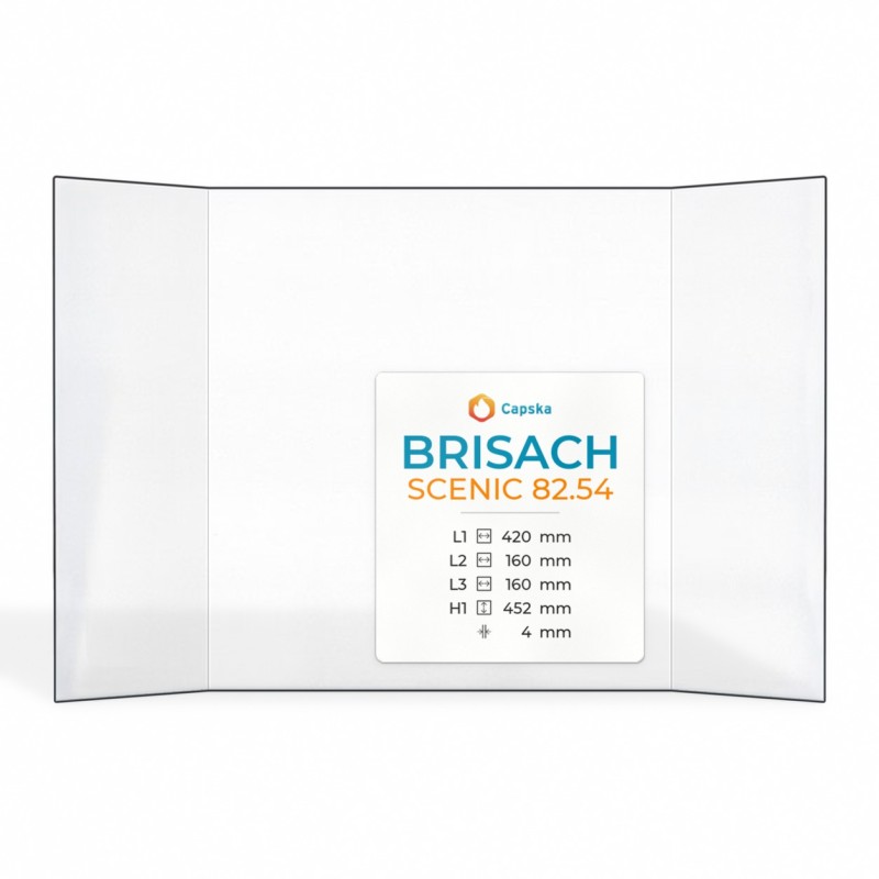 Vitre Brisach SCENIC 82.54 - Verre Prismatique pour insert