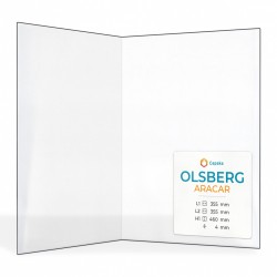 Vetro Olsberg ARACAR - Vetro Piegato per stufa a legna