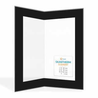 Skantherm ELEMENT Glass - Folded Screen-printed Glass Panel