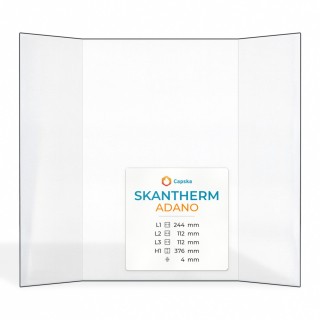 Vetro Skantherm ADANO - Vetro Prismatico per stufa a legna