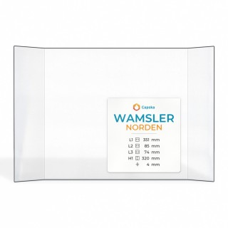 Wamsler NORDEN Glass - Prismatic Panel for Wood Burning Stove