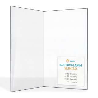 Austroflamm SLIM 2.0 Glass Panel for Wood Burning Stove