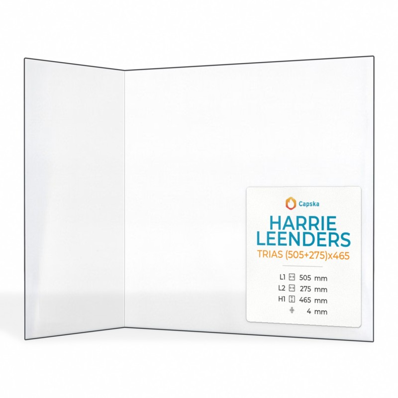 Harrie Leenders TRIAS Glass Panel - Folded Design