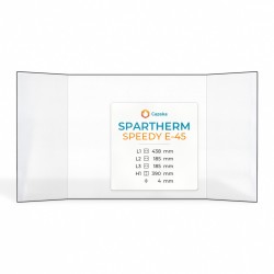Vetro Spartherm SPEEDY E-45 - Vetro Prismatico per inserto per caminetto