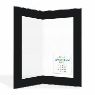 Vetro Spartherm PIKO S - Vetro Piegato Serigrafato per stufa a legna