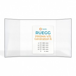 Vitre Ruegg PRISMA V/S GÉNÉRATION 6 - Verre Prismatique pour insert