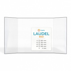 Prismatisches Kaminglas für Laudel 850 Modelle - Ref 591